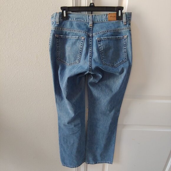 Eddie Bauer Jeans Womens 6 Blue Mid Rise Denim - Picture 3 of 5
